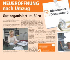 Büroservice Dringenberg News