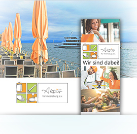 Bodensee-Design - Printmedien Referenz - Gewerbeverein Aktiv fuer Meersburg